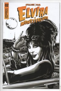 ELVIRA in MONSTERLAND #2 E Variant, NM, Mistress of the Dark, Baal, 2023