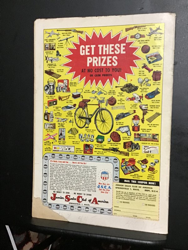 Blackhawk #33 (1956) affordable grade aliens versus Blackhawk! VG+ Wow!