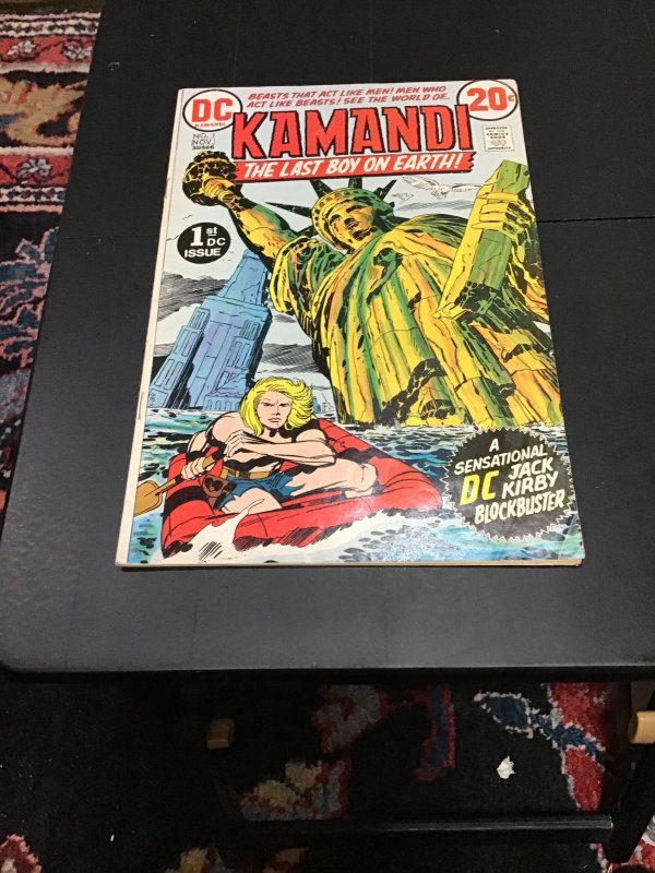 z Kamandi The Last Boy on Earth #1 (1972) Jack “The King” Kirby! VF/NM UTAH CERT