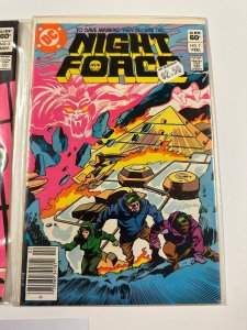 2 Night Force DC Comic Book # 4 7 Superman Flash Batman  18 CT4