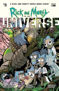 Rick And Morty vs The Universe #3 2025 Troy Little Cover B Oni Press H17