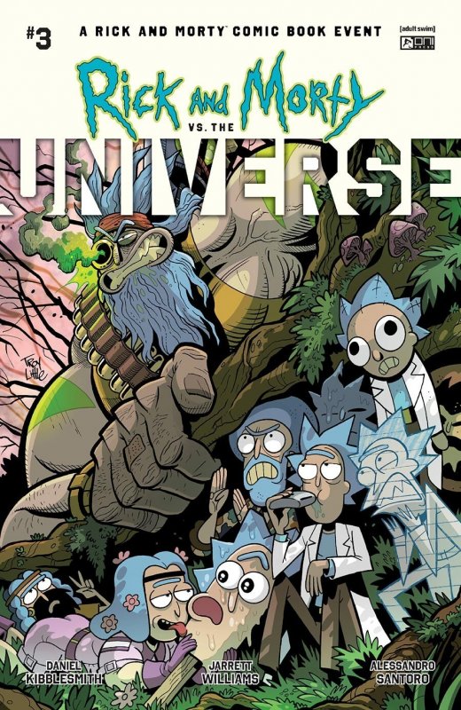 Rick And Morty vs The Universe #3 2025 Troy Little Cover B Oni Press H17
