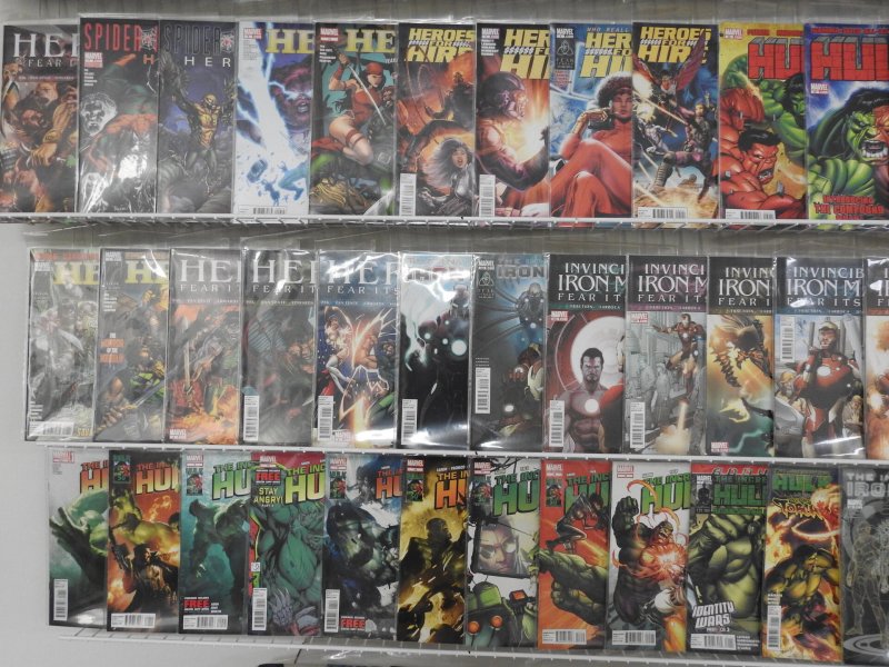Huge Lot 210+ Comics W/ Hulk, Iron Man, Ghost Rider+ Avg VF+ Condition!!