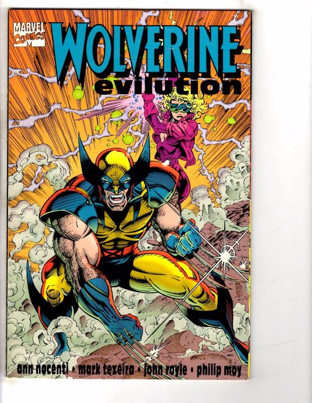 4 Wolverine Marvel Comic Books Rahne Of Terra Jungle Ad Global Evilution # 1 RC2