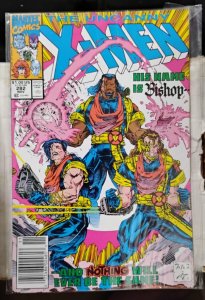 UNCANNY X-MEN # 282  1991 MARVEL DISNEY KEY 1ST BISHOP (CAMEO) NEWSTAND