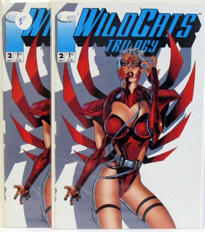 Wildcats Trilogy Lot of 2 #2 x2 Image Comics (1993) NM 1st Print Comic Books