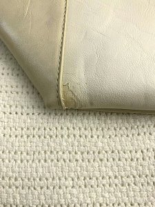 ?~RARE~THE BEATLES~Drop T Logo Large Leatherette Bag by VISIONAIR/APPLE~NEW~?