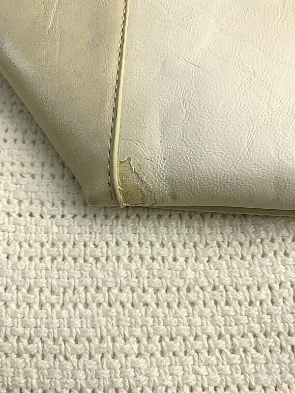 ?~RARE~THE BEATLES~Drop T Logo Large Leatherette Bag by VISIONAIR/APPLE~NEW~?