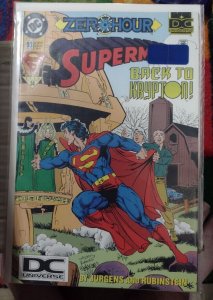 SUPERMAN  # 93 1994  DC RARE DC UNIVERSE LOGO VARIANT 