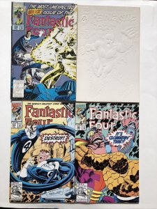 20 Fantastic Four Marvel Comics Range 303-489 Wear Crease Spine Ticks See Pics