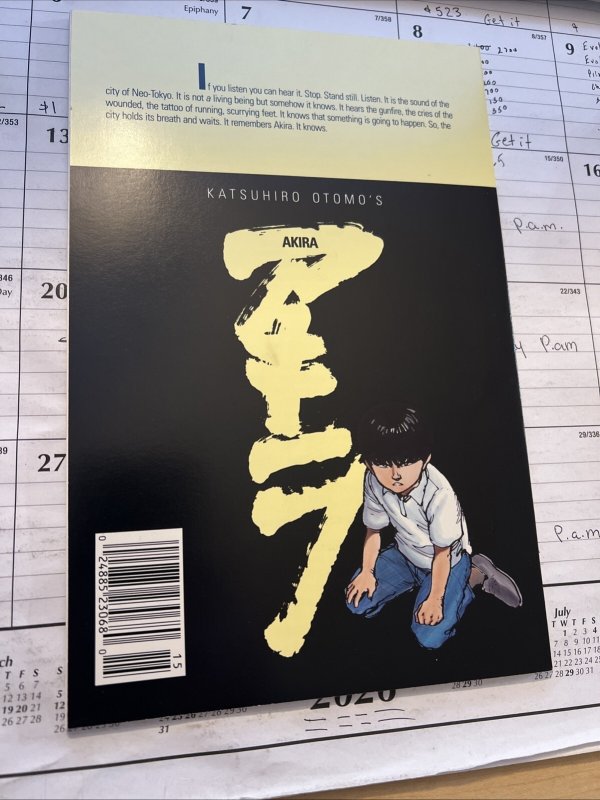 AKIRA # 15 Psychic Duel Katsuhiro Otomo story & Art, Marvel Epic (1990) VF