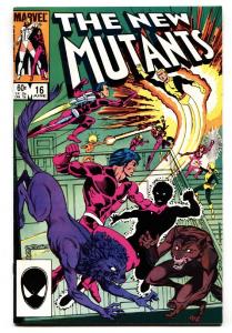 NEW MUTANTS #16 First appearance of THUNDERBIRD 1984 Marvel