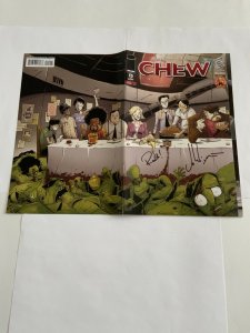 CHEW#15 1st PRINT SIGNED JOHN LAYMAN&ROB GUILLORY & #16 SIGNED JOHN LAYMAN W/COA