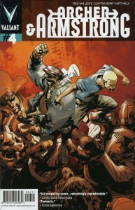 Archer & Armstrong #4 Cover A Comic Book - Valiant