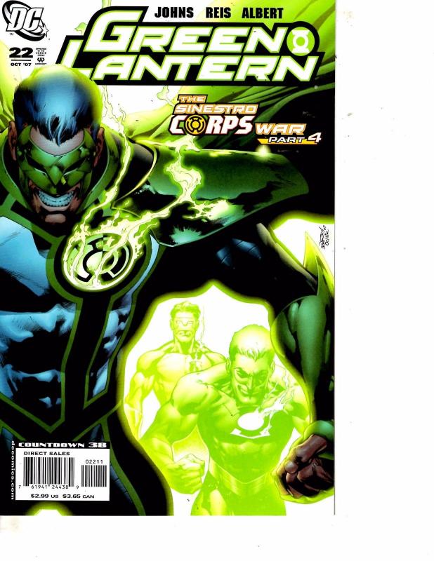 Lot Of 5 Green Lantern DC Comic Books #20 21 22 23 24 Superman Batman LH17