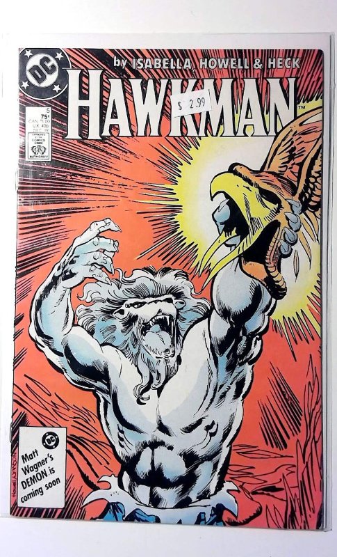 Hawkman #5 (1986) DC Comics 1st Print Comic Book