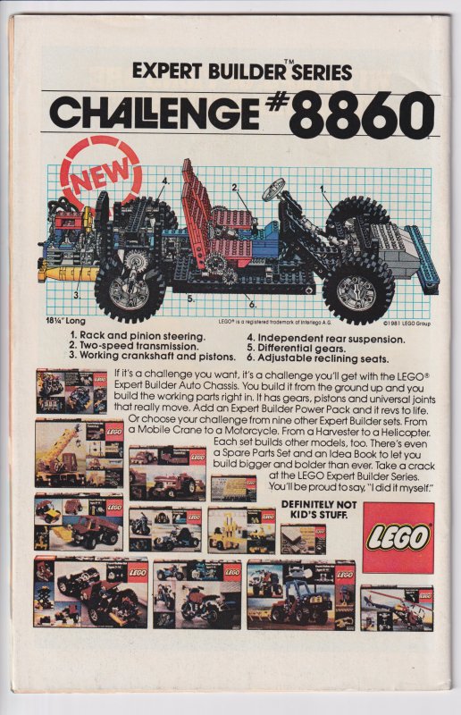 DAREDEVIL #178 NEWSSTAND (Jan 1982) FVF 7.0, white.