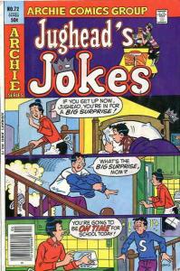 Jughead's Jokes #72 FN ; Archie | April 1981 On Time Joke