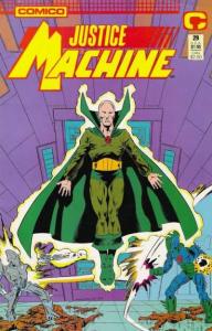Justice Machine (1987 series)  #29, NM- (Stock photo)