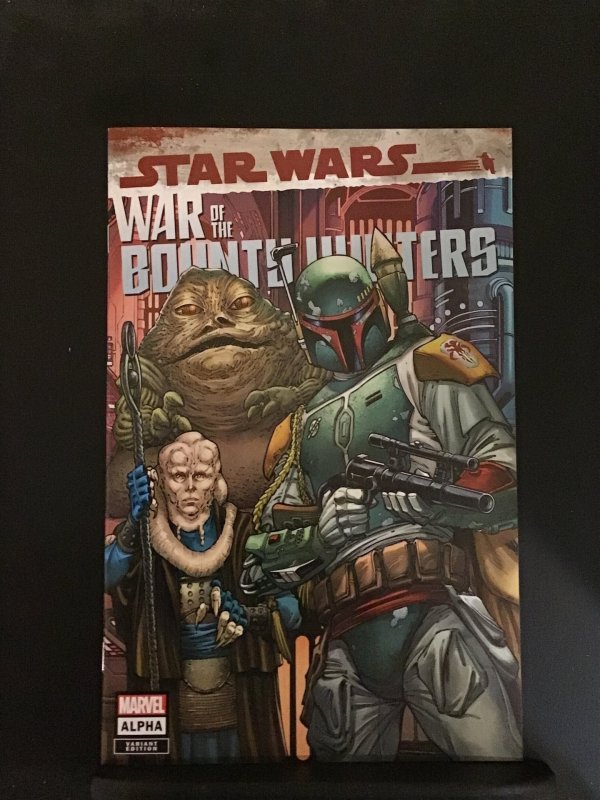 Star Wars: War of The Bounty Hunters Alpha Nauck Variant limited to 3000