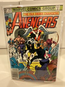 Avengers #211  1981  VF