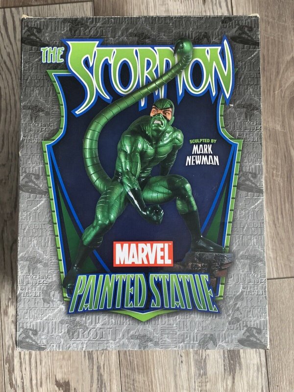 Marvel Bowen Scorpion Limited Edition Statue 547/1000 Painted 12.5” NEW In BOX