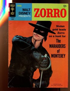WALT DISNEY PRESENTS ZORRO #5 - ALEX TOTH ART (6.0) 1967