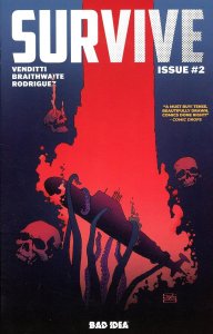 Survive #2 2025 Eduardo Risso Cover A Bad Idea EB63