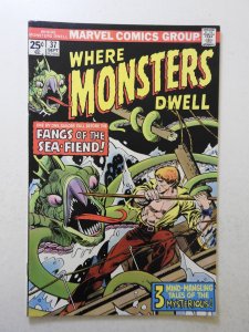 Where Monsters Dwell #37 (1975) VF Condition!