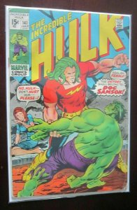 The Incredible Hulk h20 damage #141 3.0 (1971)