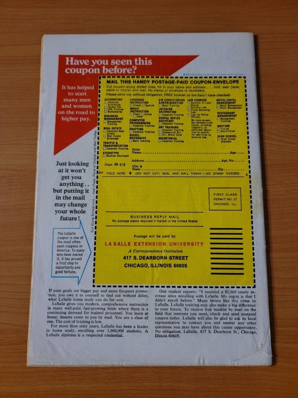 BEWARE! #1 ~ FINE FN ~ 1973 Marvel Comics