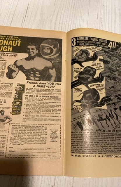 Tales to Astonish #92 -)silver surfer vs the Hulk good color solid fn++