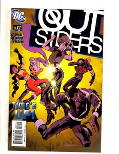 Lot Of 12 Outsiders DC Comic Books # 17 18 19 20 21 22 23 24 25 26 27 28 MF13