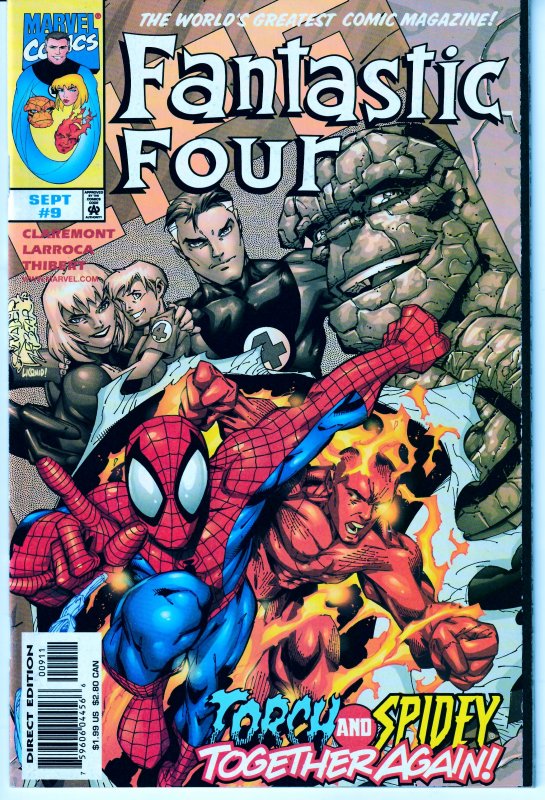 Fantastic Four(vol.2)# 9,10,12,13,14,15 Iron Man! Spidey!Kraven The Hunter!Ronan