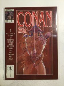 Conan Saga 9 January Magazine Very Fine Vf 8.0 Marvel Magazine