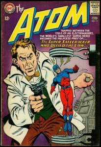 The Atom #15 1964- DC Silver Age- Gil Kane- Safecracker FN