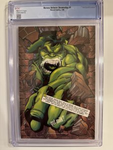 Heroes Reborn Doomsday Doctor Doom CGC 9.8 Low census ( 2000)