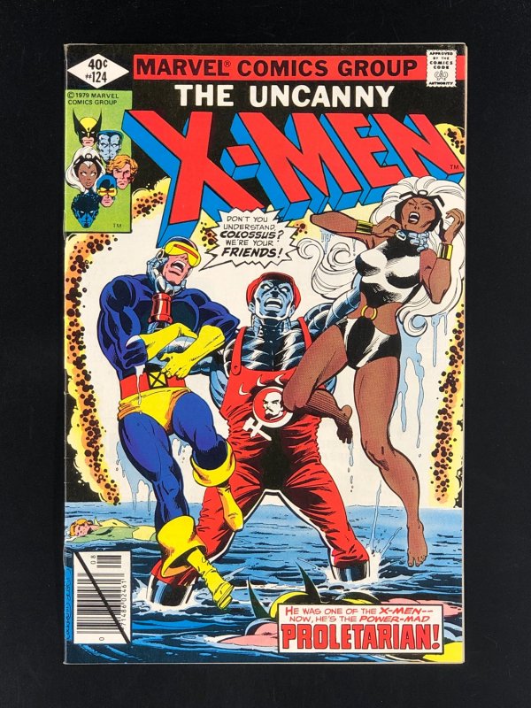 The X-Men #124 (1979) VF+ Colossus Becomes Proletarian! Byrne & Claremont