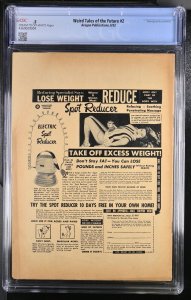 Weird Tales of the Future #2 (1952) CGC .5 Basil Wolverton classic cover