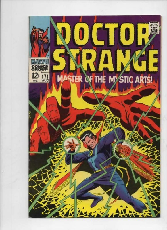 DOCTOR STRANGE #171, VF, Mystic Arts, Tom Palmer,1968, more DS in store, Dr 