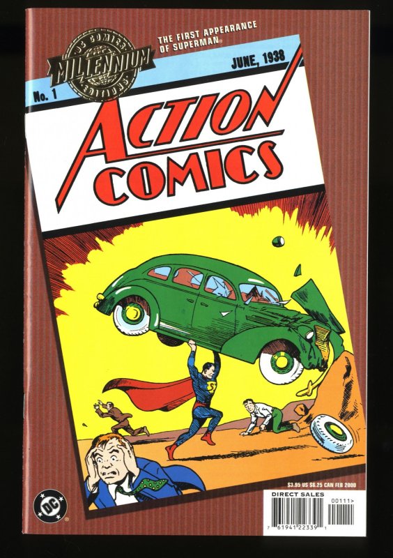 Millennium Edition: Action Comics #1 NM+ 9.6