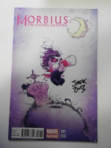 Morbius: The Living Vampire #1 Marvel Babies Variant Signed- No COA