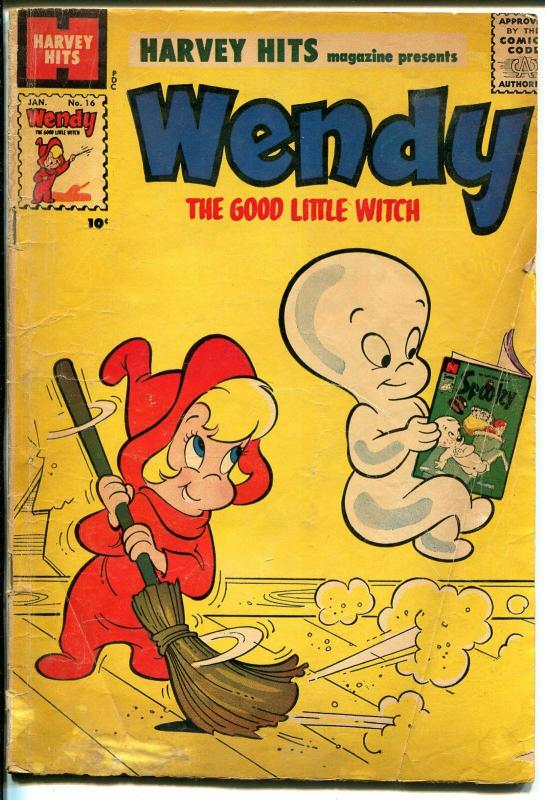 Harvey Hits #16 1959-Harvey-2nd Wendy The Good Witch-Casper-G