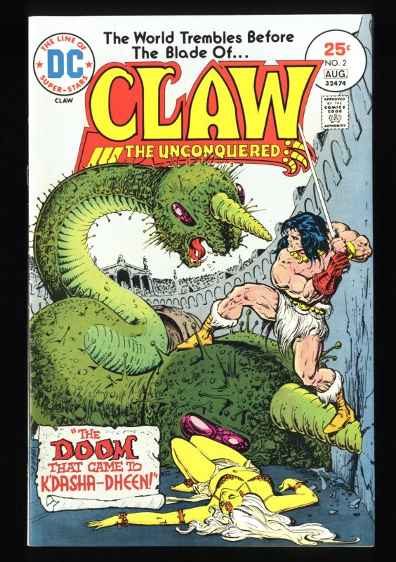 Claw the Unconquered #2 VF 8.0