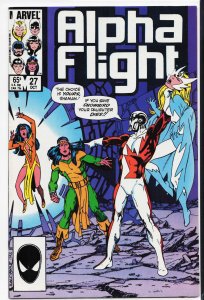 Alpha Flight #27 (1985) Alpha Flight