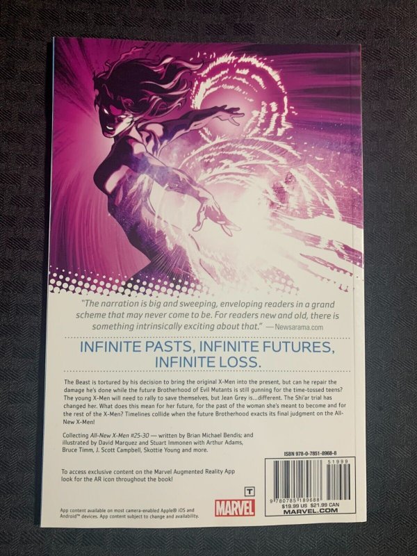 2015 ALL NEW X-MEN Volume 5 One Down SC VF 8.0 1st Marvel Comics