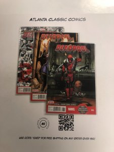 3 Deadpool  Marvel Comic Books # 043 044 250  Hulk Thor 51 KE1