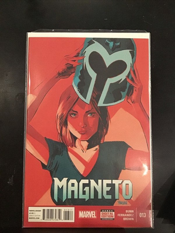 MAGNETO #13 - CULLEN BUNN SCRIPTS - JAVIER FERNANDEZ ARTWORK - MARVEL NOW - 2014