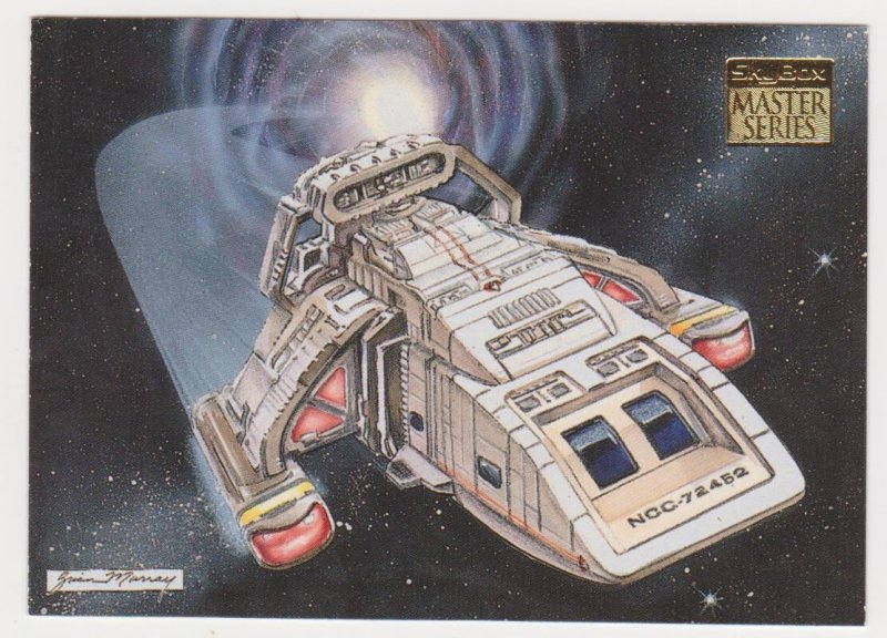 1993 Skybox Star Trek Master Series #75 Federation Runabout