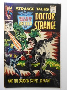 Strange Tales #163 (1967) VG+ Condition